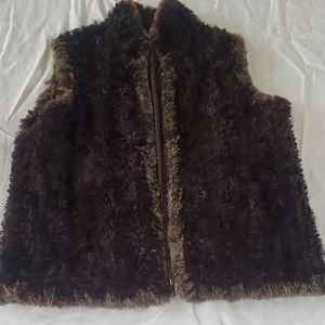 Never worn fur vest